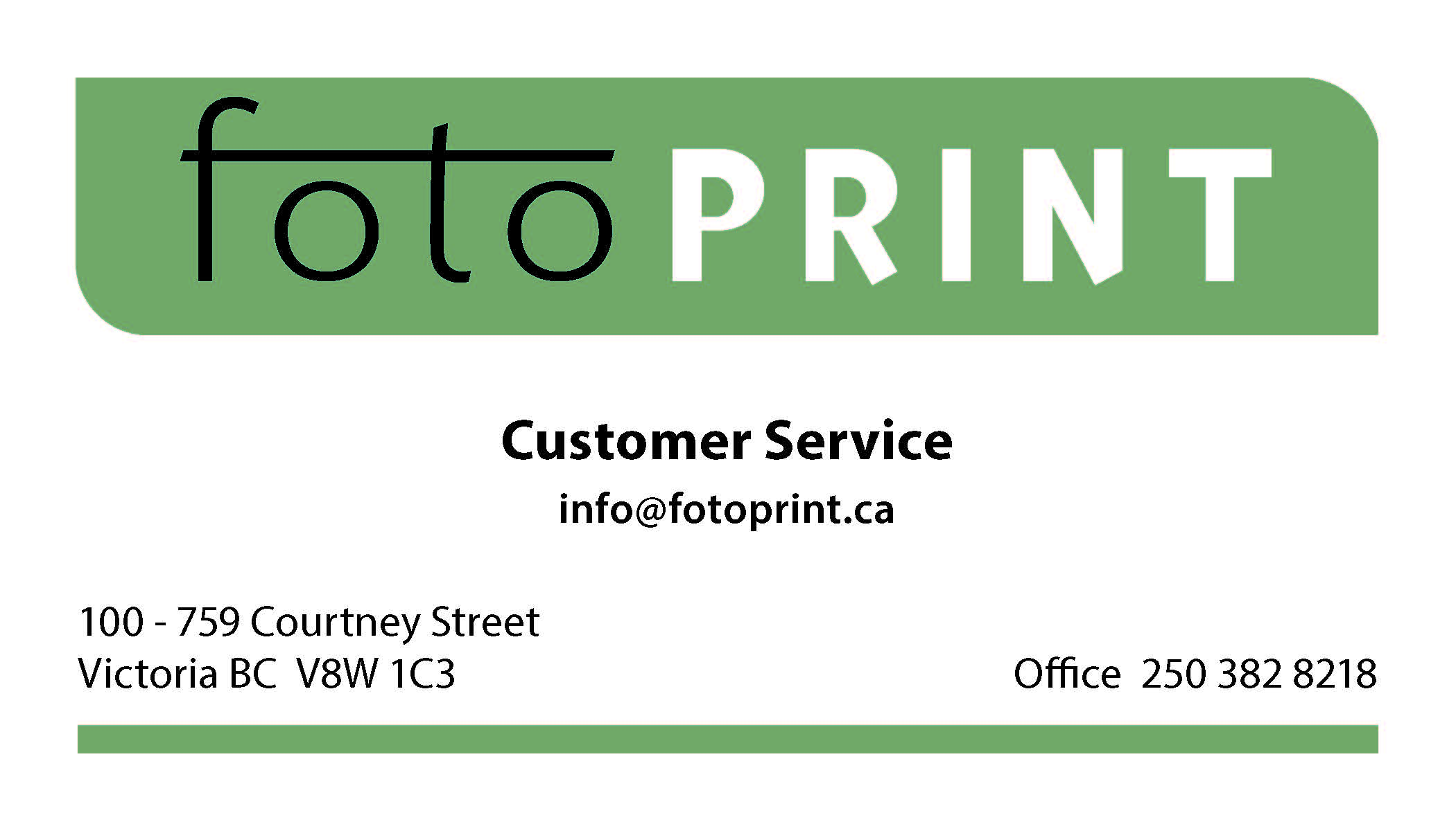 182445_BC_Customer Service - Business Card Front